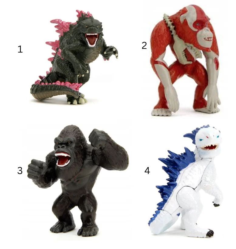 Φωτογραφία προϊόντος: Jada Metals Die Cast Godzilla Φιγούρα 2.5" (253250001)