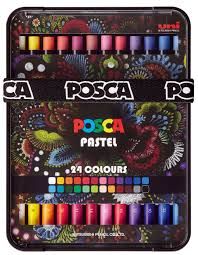 Φωτογραφία προϊόντος: Posca Παστέλ Kηρομπογιές Σετ 24 τεμ (KPA-10024C)