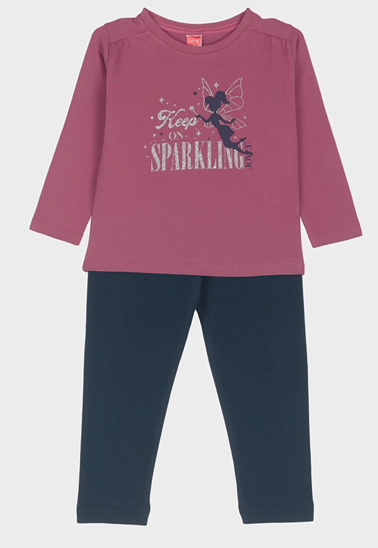Φωτογραφία προϊόντος: Joyce Mini Σετ Κολάν-Μπλούζα Miss Sparkling Μωβ-Μπλε (2461139-2)