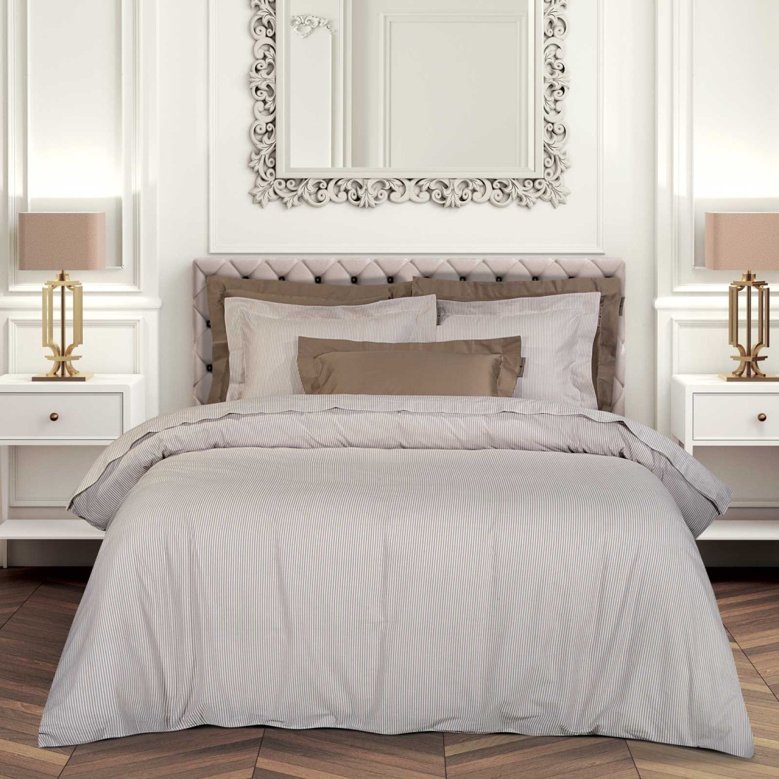 Φωτογραφία προϊόντος: Παπλωματοθήκη King Size Greenwich Polo Club 2389 Taupe 240x260