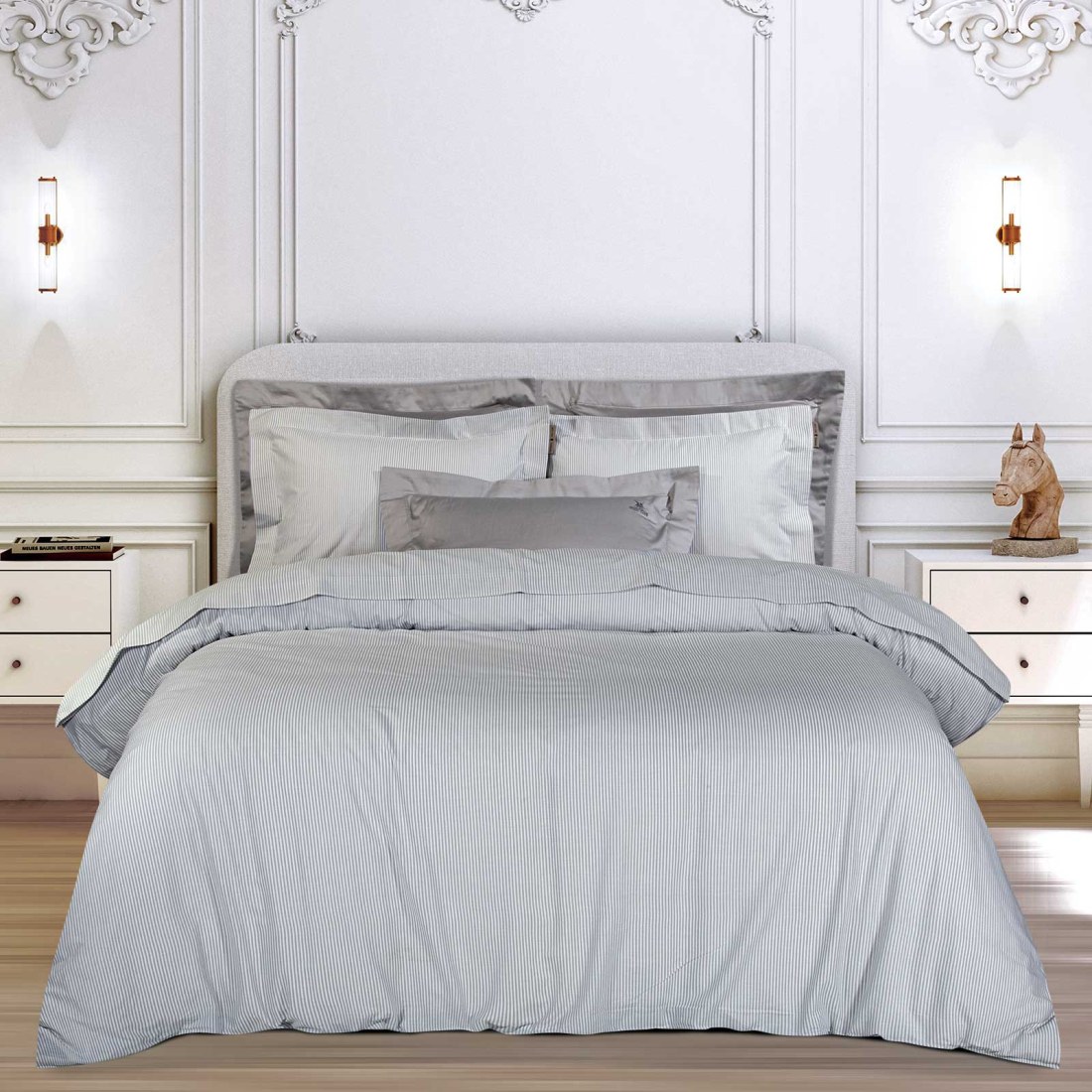 Φωτογραφία προϊόντος: Παπλωματοθήκη King Size Greenwich Polo Club 2388 Grey 240x260