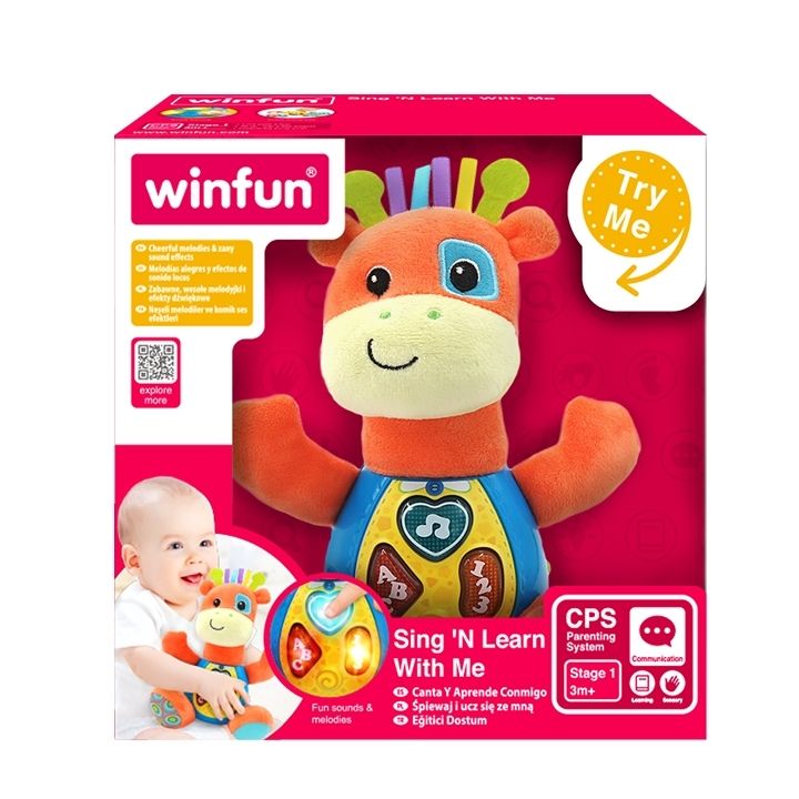 Φωτογραφία προϊόντος: Winfun Μελωδική Καμηλοπάρδαλη Sing and Learn With Me (0688-30)