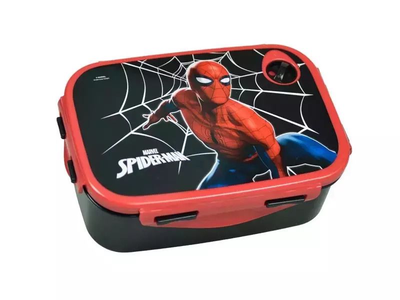 Φωτογραφία προϊόντος: Gim Δοχείο Φαγητού (Micro) Spiderman Black City (557-12265)
