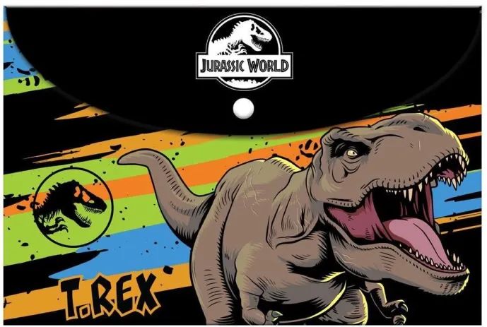 Φωτογραφία προϊόντος: Diakakis Φάκελος Κουμπί Α4 Must Jurassic World (000570973)