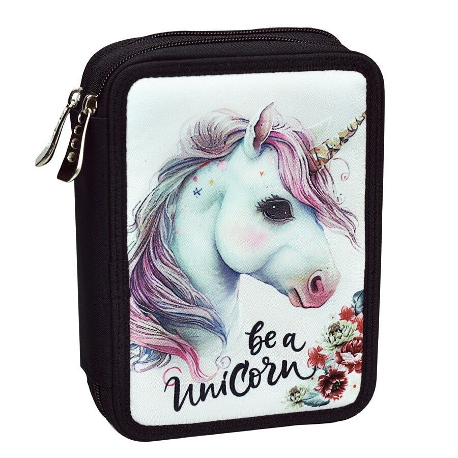 Φωτογραφία προϊόντος: Back Me Up Διπλή Κασετίνα Magic Unicorn (357-17100)