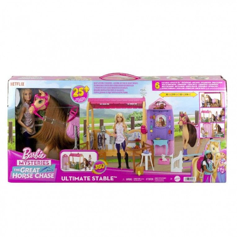 Φωτογραφία προϊόντος: Mattel Barbie Στάβλος (HXJ44)