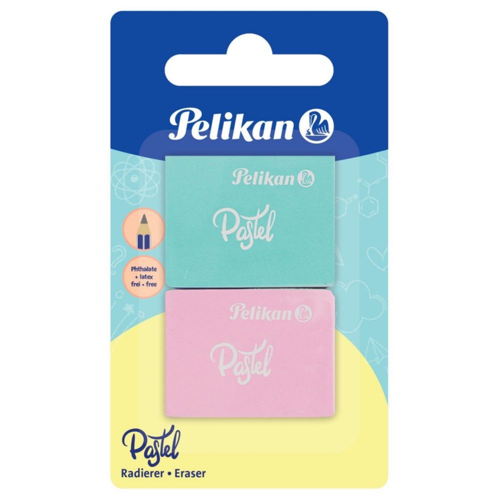 Φωτογραφία προϊόντος: Pelikan Γομολάστιχα Pastel RPA/BL2 2 τμχ (818100)
