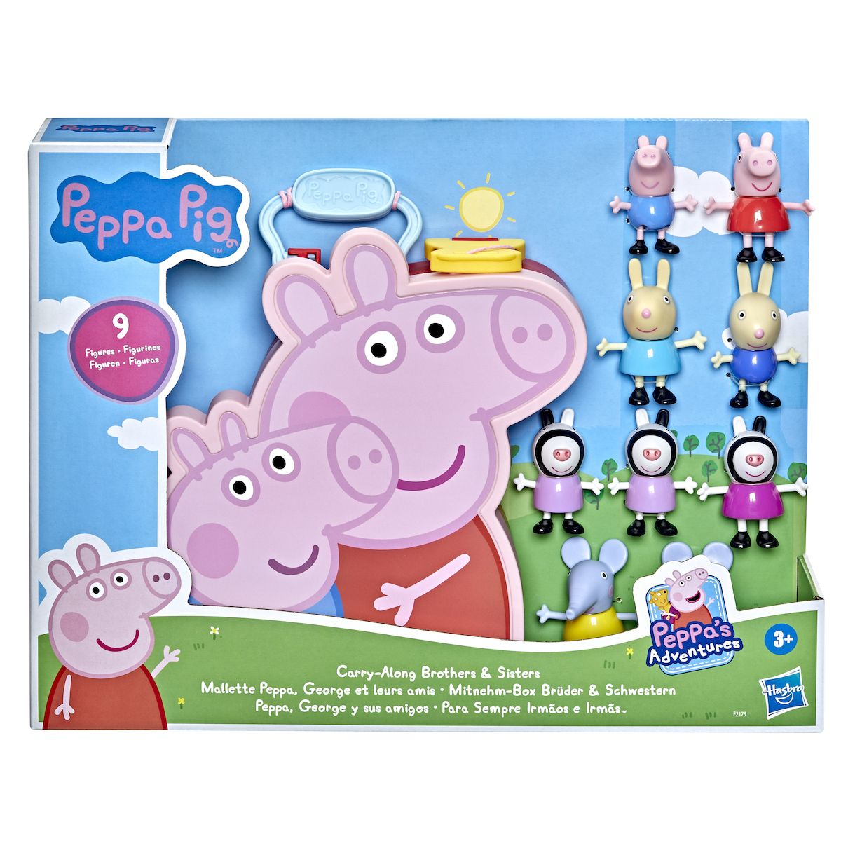 Φωτογραφία προϊόντος: Hasbro Peppa Pig Carry Along Brothers And Sisters (F2173)