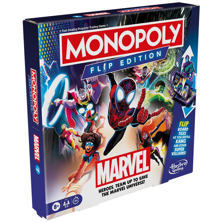 Φωτογραφία προϊόντος: Hasbro Επιτραπέζιο Monopoly Spiderman Flip Marvel (F9931)