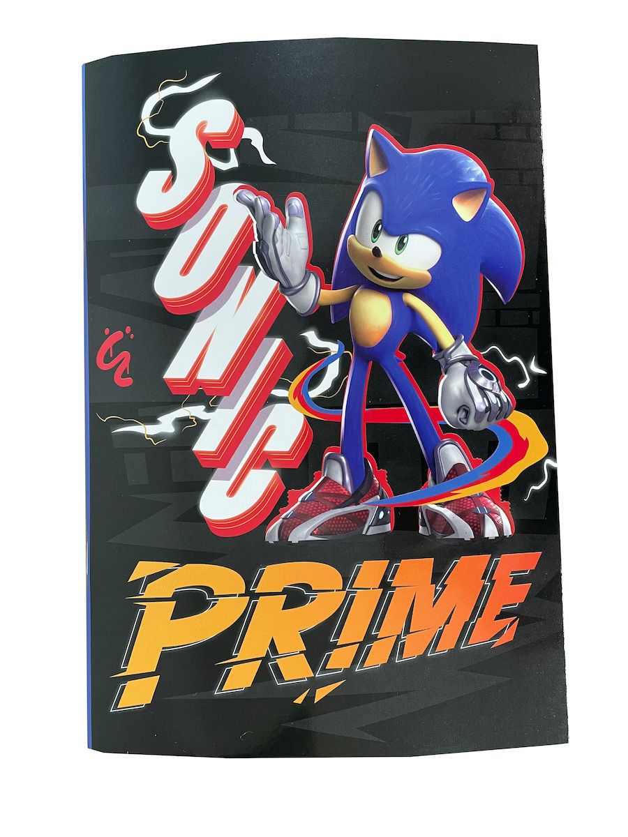 Φωτογραφία προϊόντος: Gim Τετράδιο 17x25 εκ Sonic Prime (334-84400)
