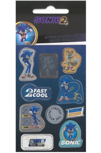 Φωτογραφία προϊόντος: Gim Sticker Laser Sonic Prime (775-40210)