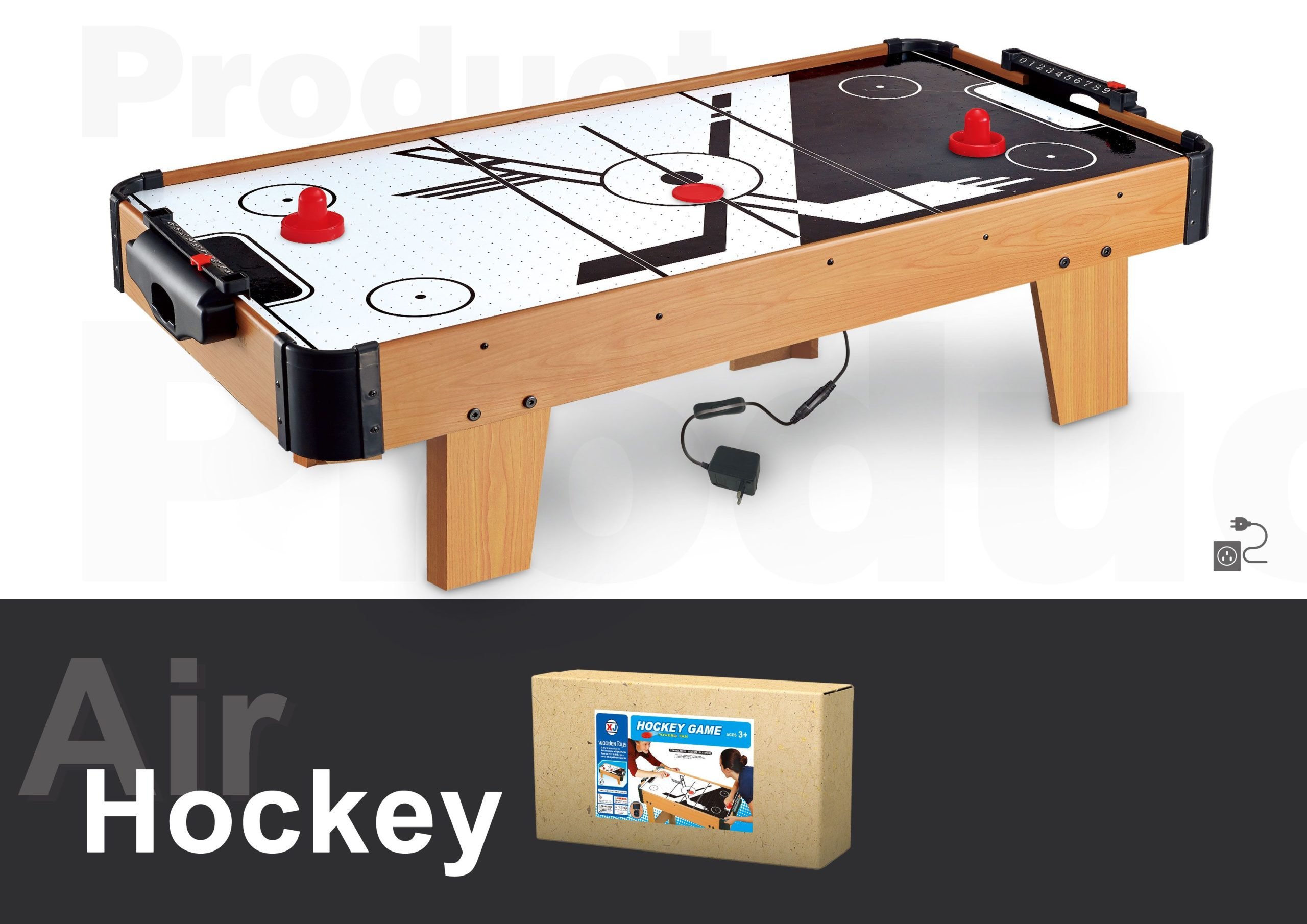 Φωτογραφία προϊόντος: Blue Toys Παιδικό Ice Hockey Ξύλινο ΝοA0033-1 (MKR407330)