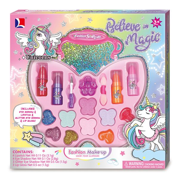 Φωτογραφία προϊόντος: Blue Toys Παιδικό Σετ Make Up Κασετίνα Σε Σχήμα Πεταλούδα Με Διάφορα Χρώματα (MKU274271)