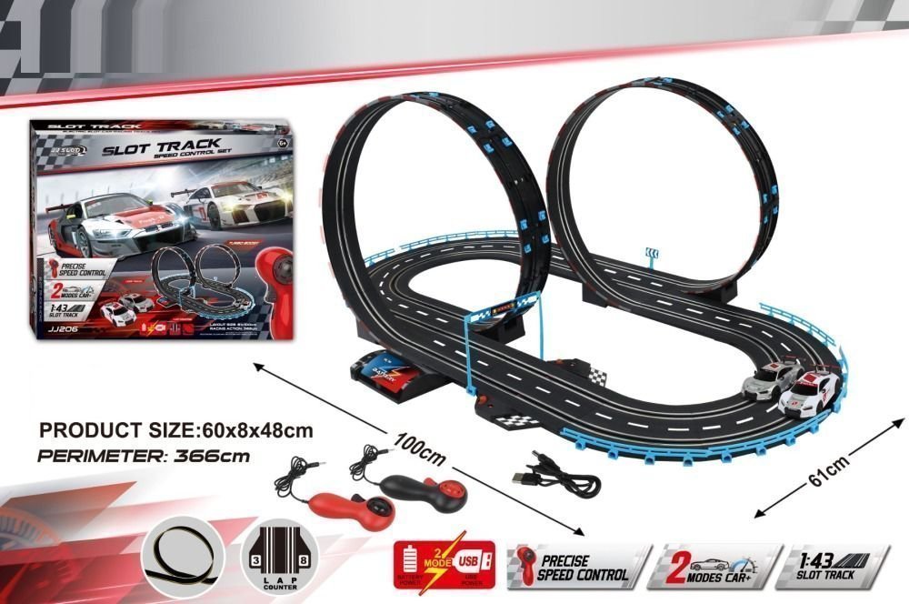 Φωτογραφία προϊόντος: Αυτοκινητόδρομος Slot Track ΝοJJ206 (MKU274559)