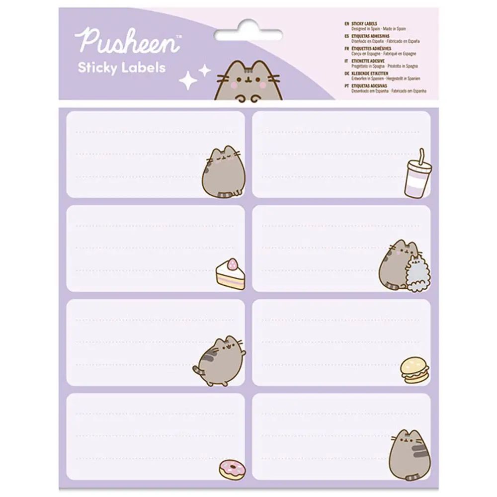Φωτογραφία προϊόντος: Pusheen Αυτοκόλλητες Ετικέτες Σετ 5 Τεμαχίων (ELE0331)