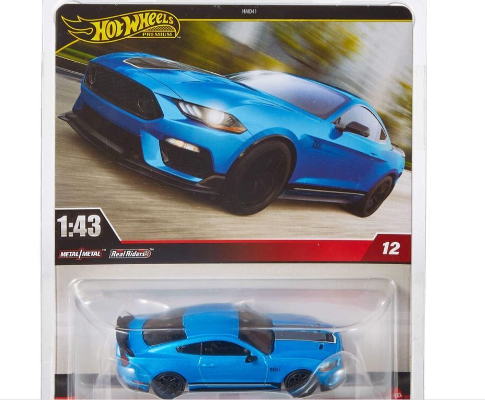 Φωτογραφία προϊόντος: Mattel Hot Wheels Premium 1:43 Ford Mustang Mach 2021 (HMD41)
