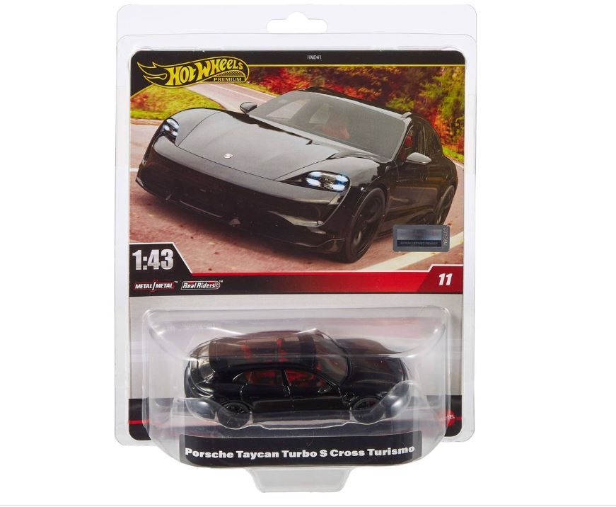 Φωτογραφία προϊόντος: Mattel Hot Wheels Premium 1:43 Porsche Taycan Turbo S Cross (HWT10)