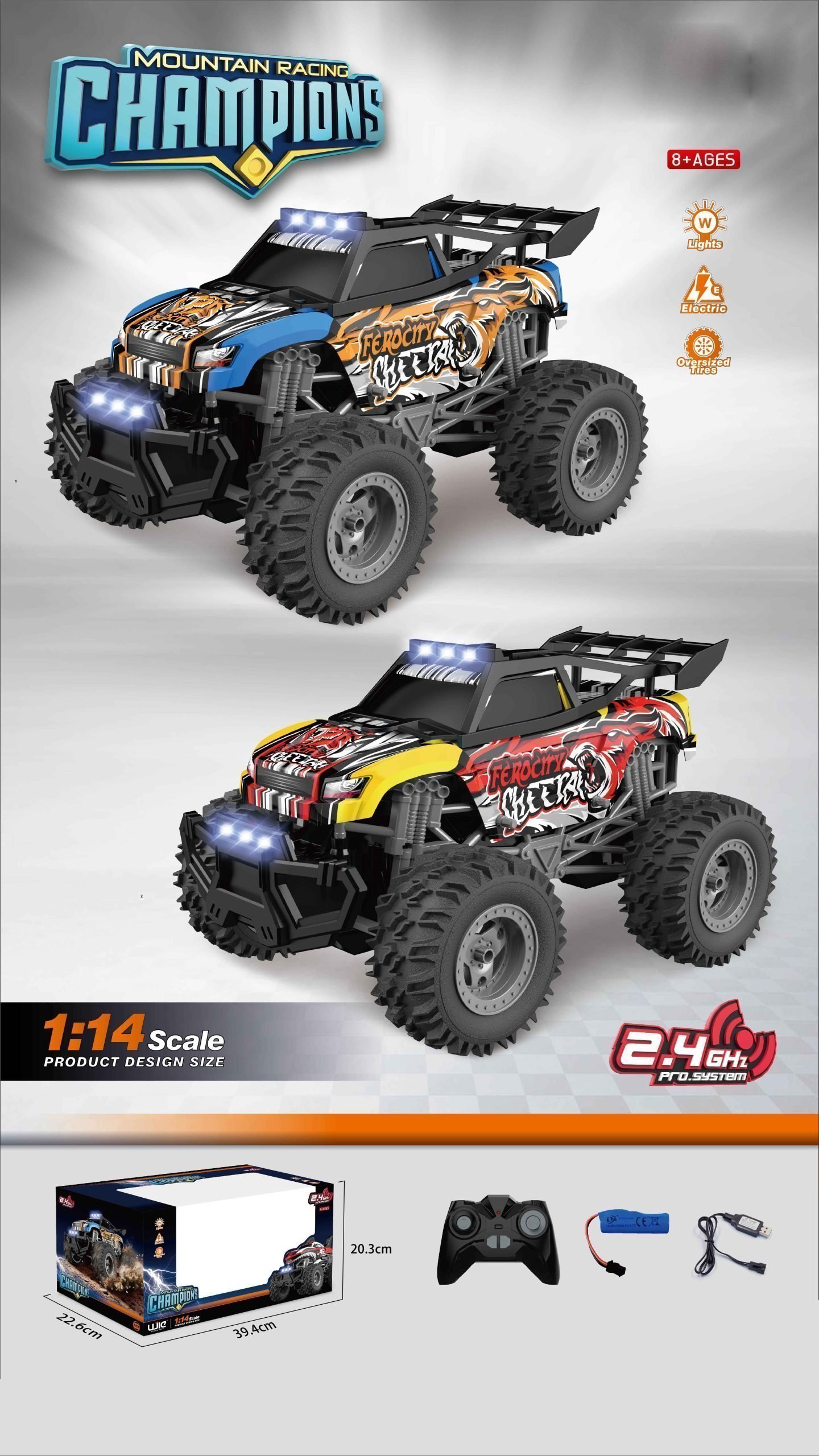 Φωτογραφία προϊόντος: Blue Toys R/C Monster Mountain Racing (MKP676558)