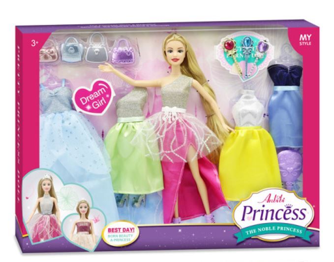 Φωτογραφία προϊόντος: Blue Toys Κούκλα Anbibi Princess (MKU274757)