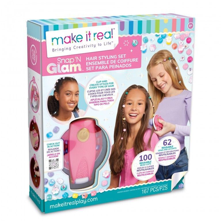 Φωτογραφία προϊόντος: Make It Real Snap 'N Glam Hair Styling Set (1760)