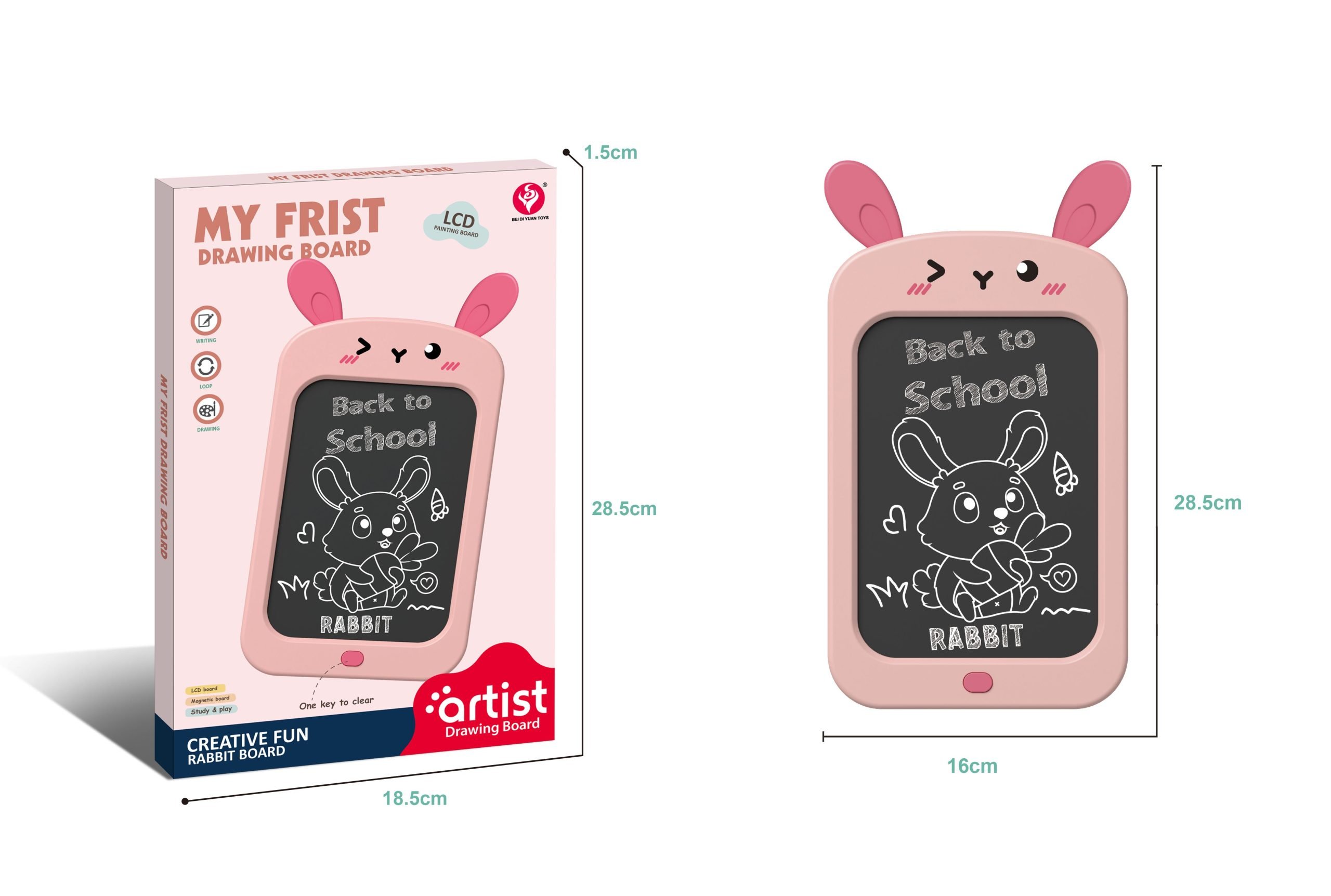 Φωτογραφία προϊόντος: Πίνακας LCD Rabbit (Blue Toys) MKR043505