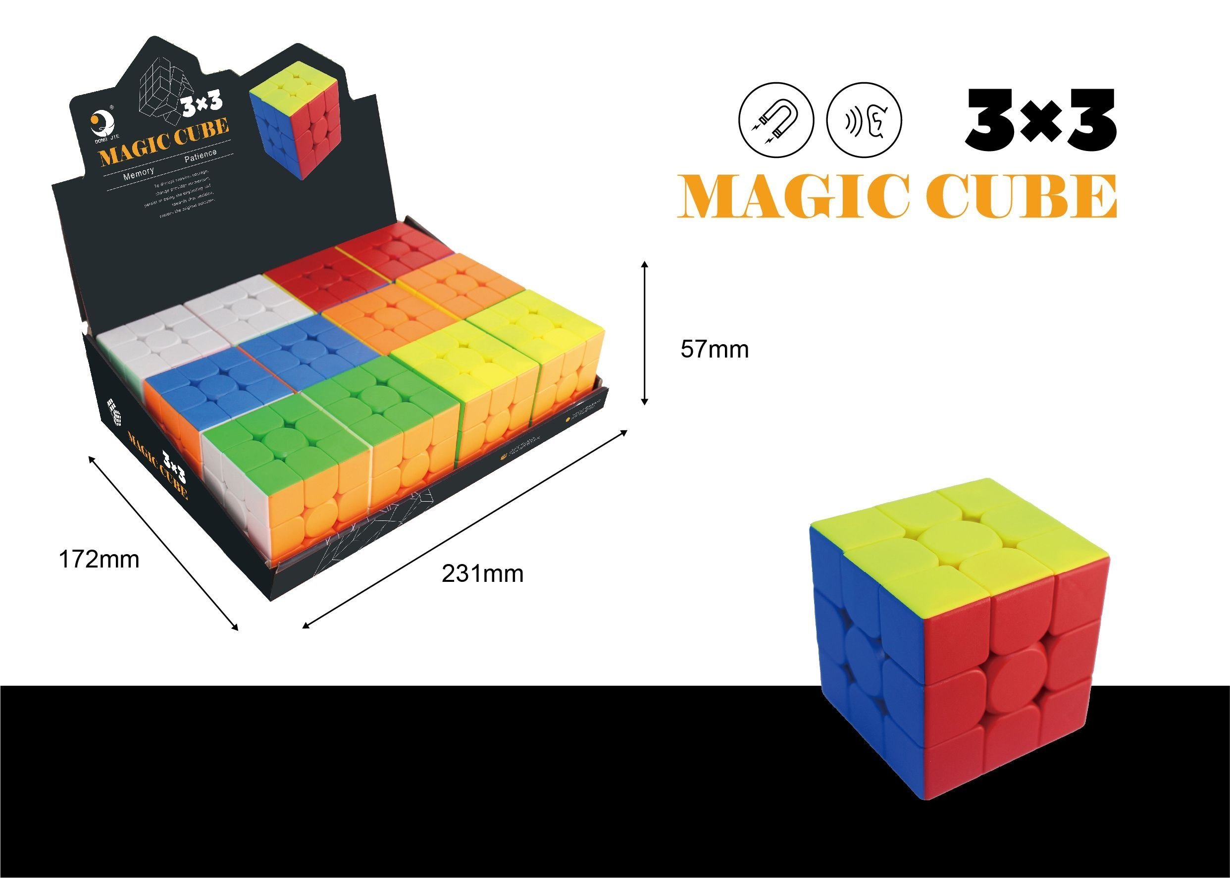 Φωτογραφία προϊόντος: Blue Toys Κύβος Του Ρούμπικ 3x3 (MKT335544)