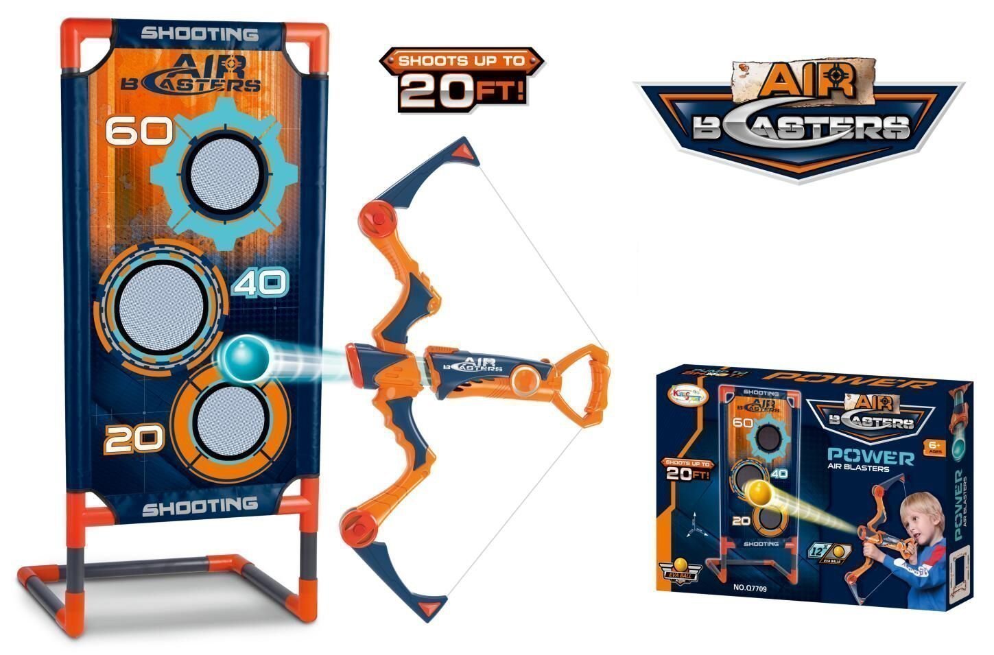 Φωτογραφία προϊόντος: Blue Toys Παιδικό Σετ Τοξοβολίας Με Μπάλες Και Τόξο (MKN451758)