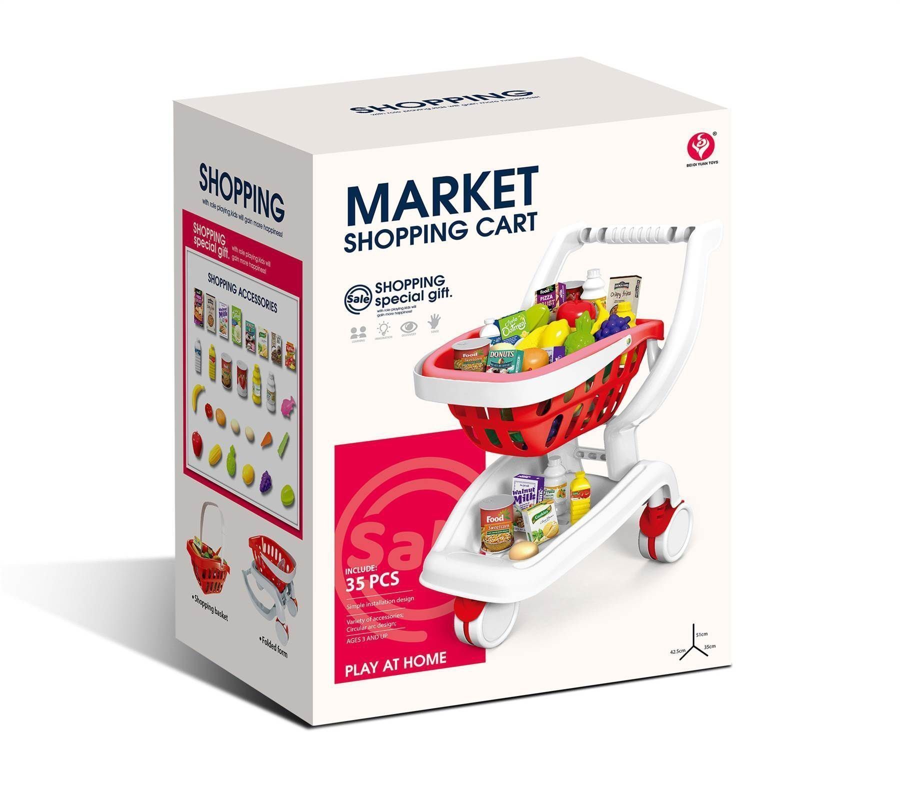Φωτογραφία προϊόντος: Καρότσι Αγορών Super Market Με Φρούτα (MKU274442)