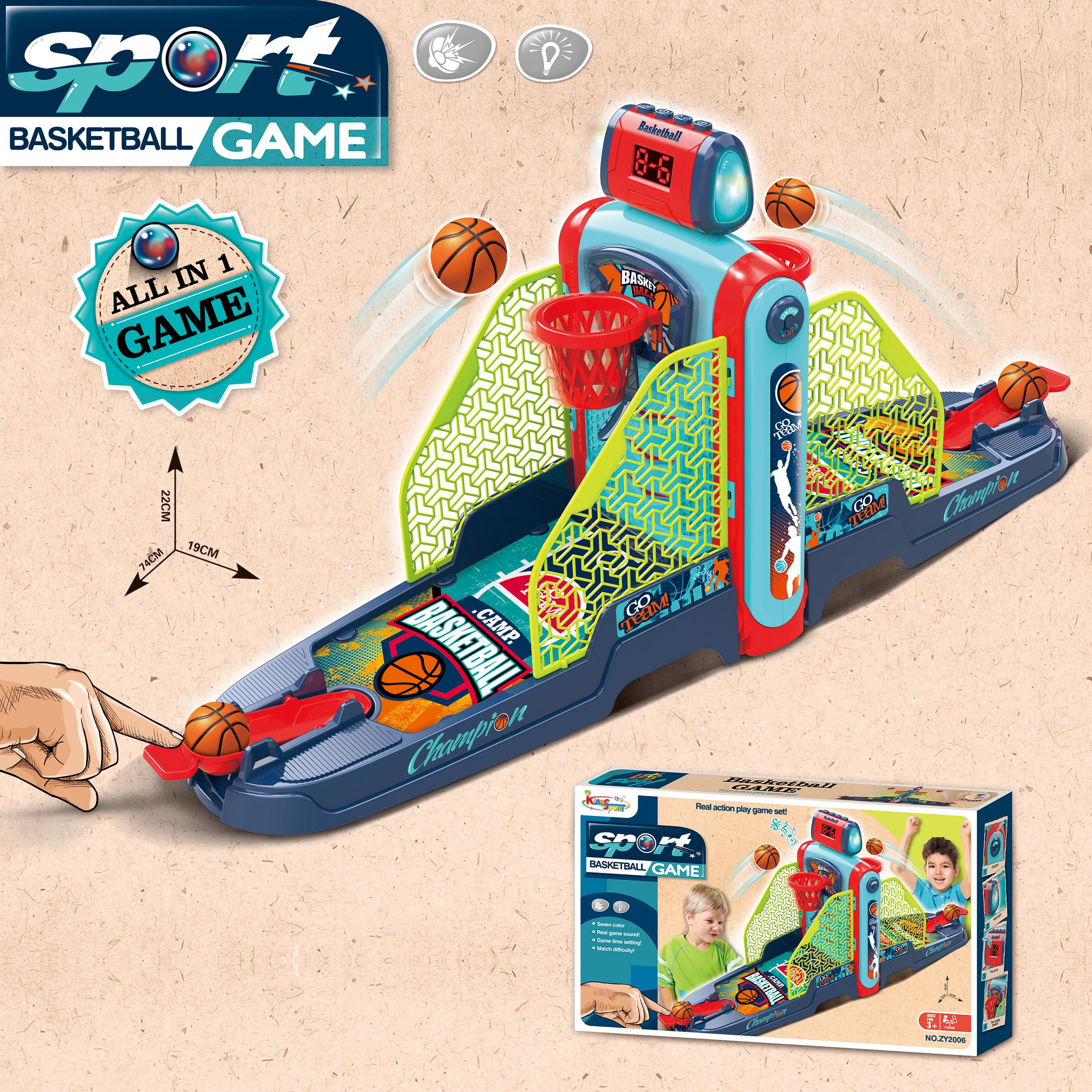 Φωτογραφία προϊόντος: Επιτραπέζιο Μπάσκετ Blue Toys MKQ942525