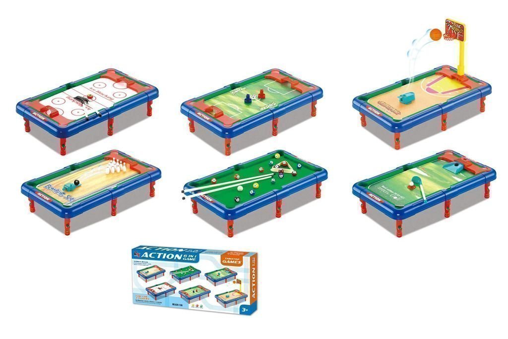 Φωτογραφία προϊόντος: Blue Toys Επιτραπέζιο Action 6 Σε 1 (MKG934570)