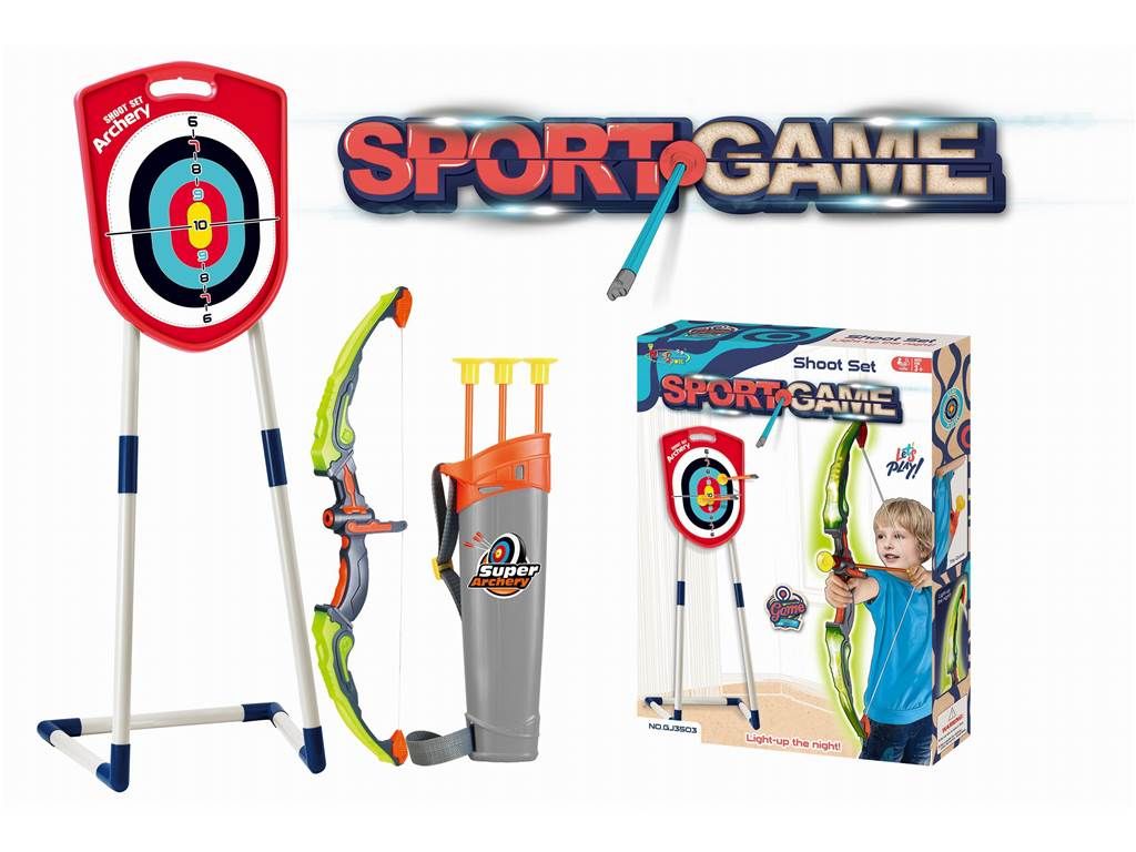 Φωτογραφία προϊόντος: Blue Toys Παιδικό Σετ Τοξοβολίας Στόχος Με Βέλη Και Τόξο (MKU316400)