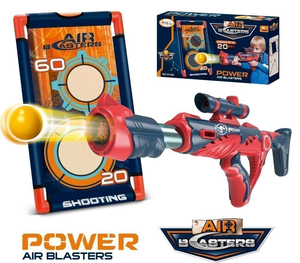 Φωτογραφία προϊόντος: Blue Toys Παιδικό Όπλο Αέρος Με Στόχο Και Μπάλες (MKN451749)