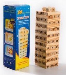 Φωτογραφία προϊόντος: Επιτραπέζιο Jenga Blue Toys (MKO097697)