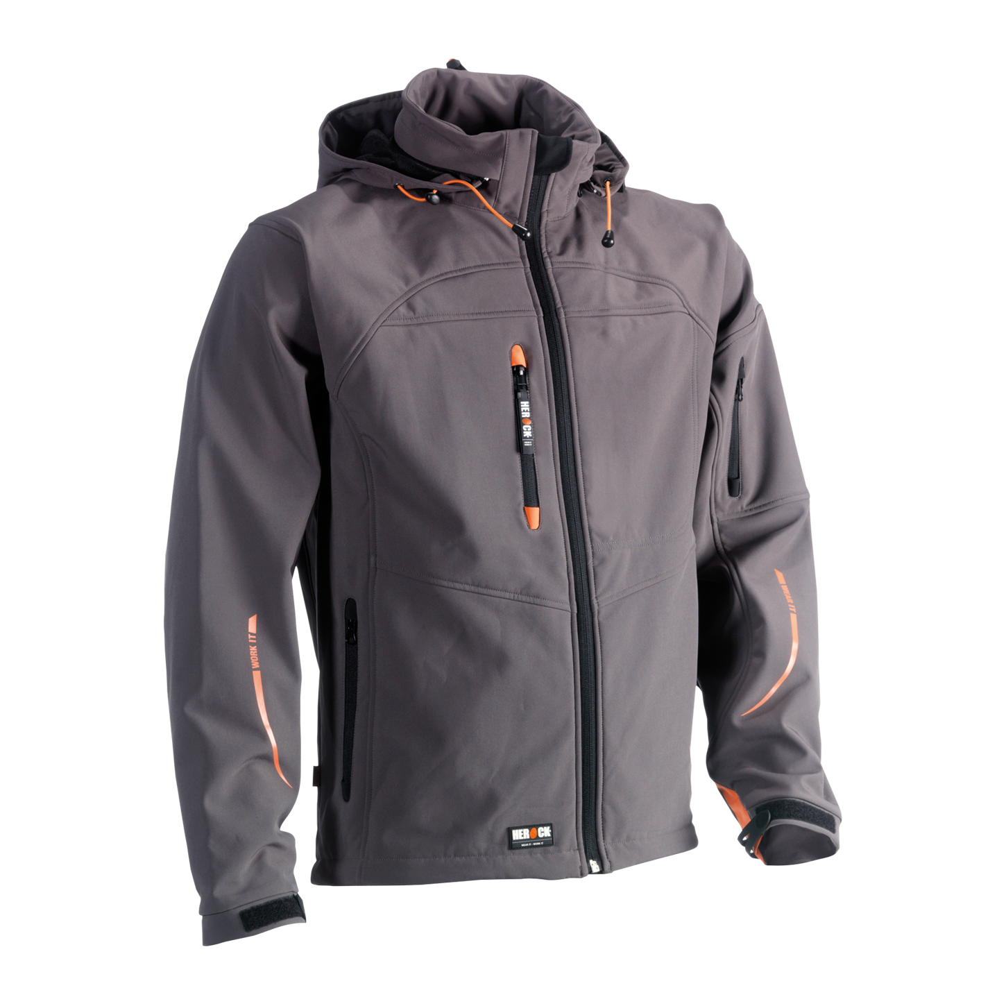 Φωτογραφία προϊόντος: Μπουφάν Poseidon Soft Shell Jacket Grey