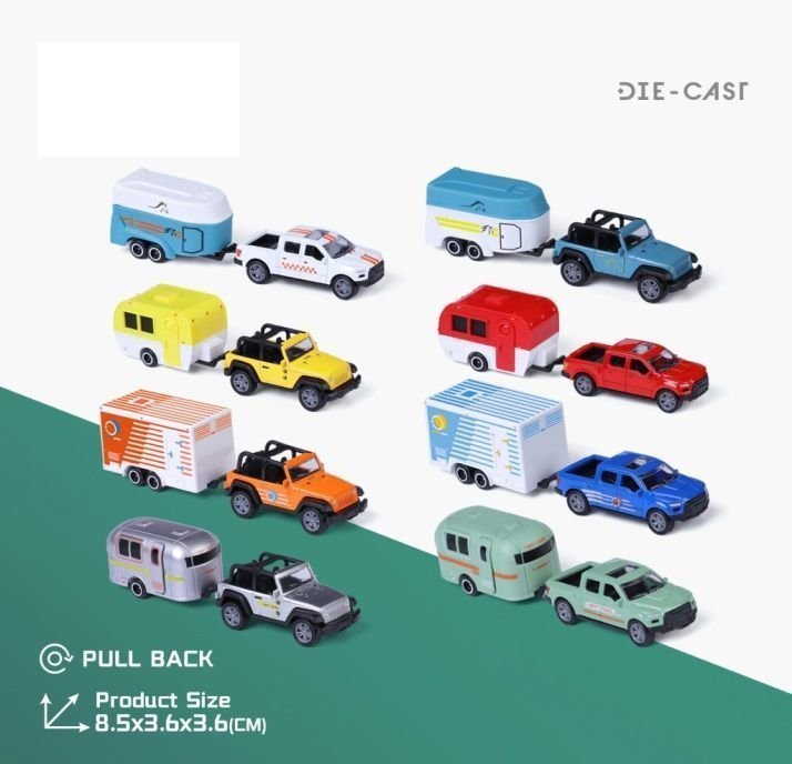 Φωτογραφία προϊόντος: Blue Toys Όχημα Friction Με Τρέιλερ (MKU170357)