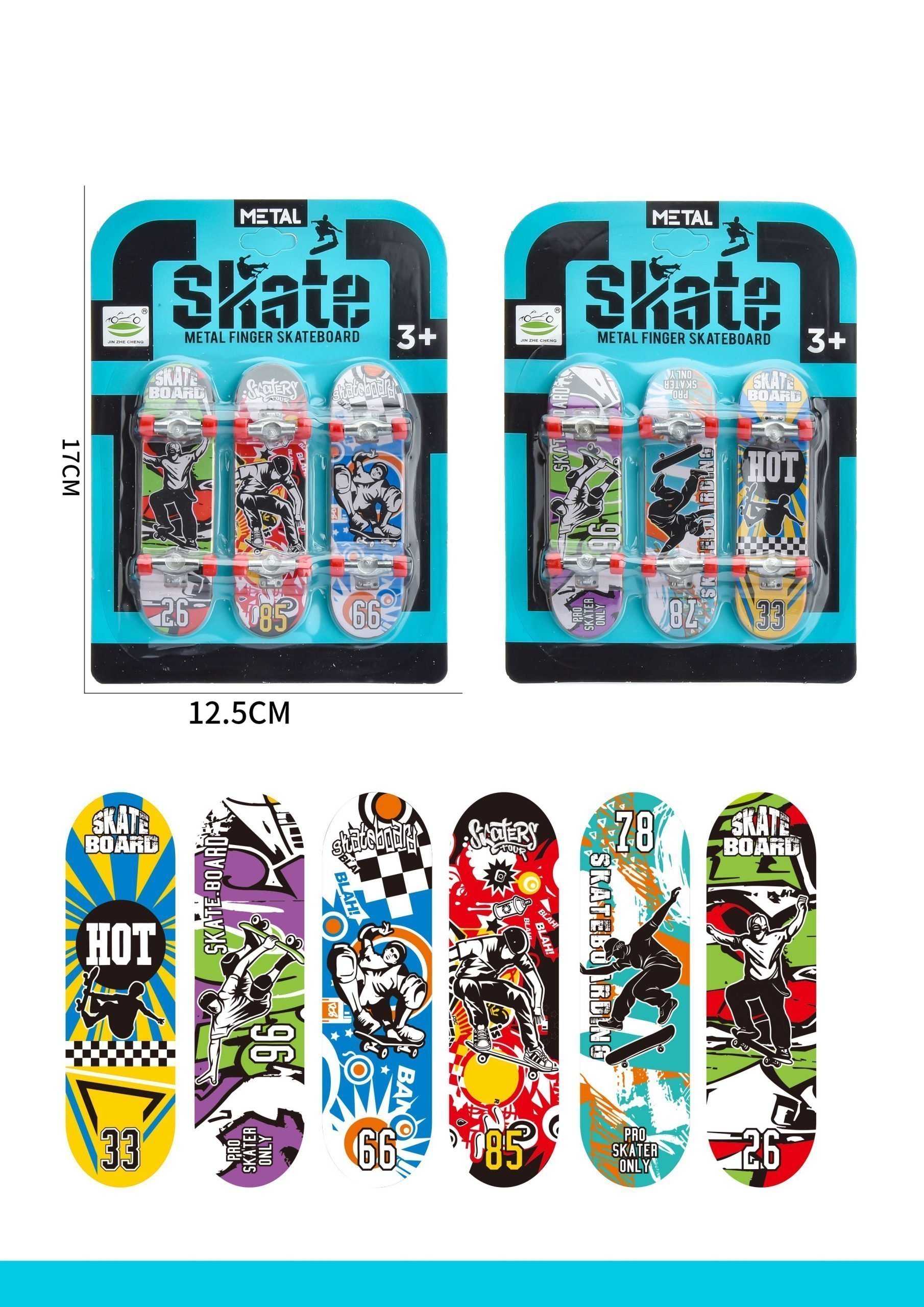 Φωτογραφία προϊόντος: Blue Toys Finger Skate Alloy-Διάφορα Σχέδια (MKR384911)