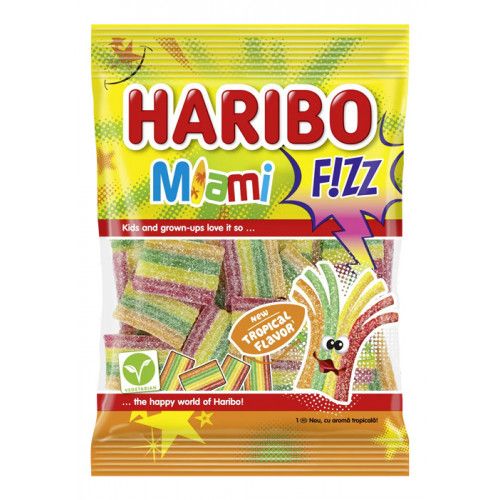 Φωτογραφία προϊόντος: Haribo καραμέλες ζελεδάκια Miami Fizz (HA.ZE.MF.002)