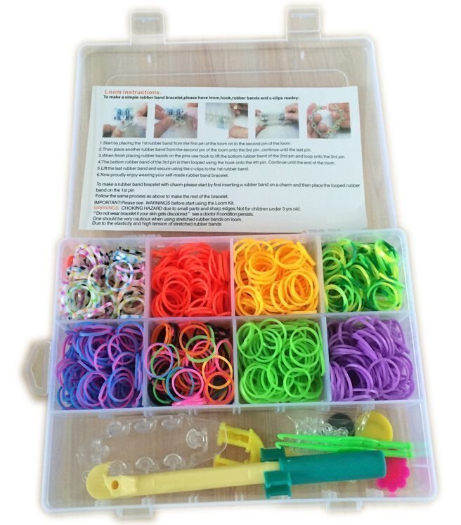 Φωτογραφία προϊόντος: Blue Toys Σετ Ομορφιάς Loom Bands Με Λαστιχάκια (MKM538861)