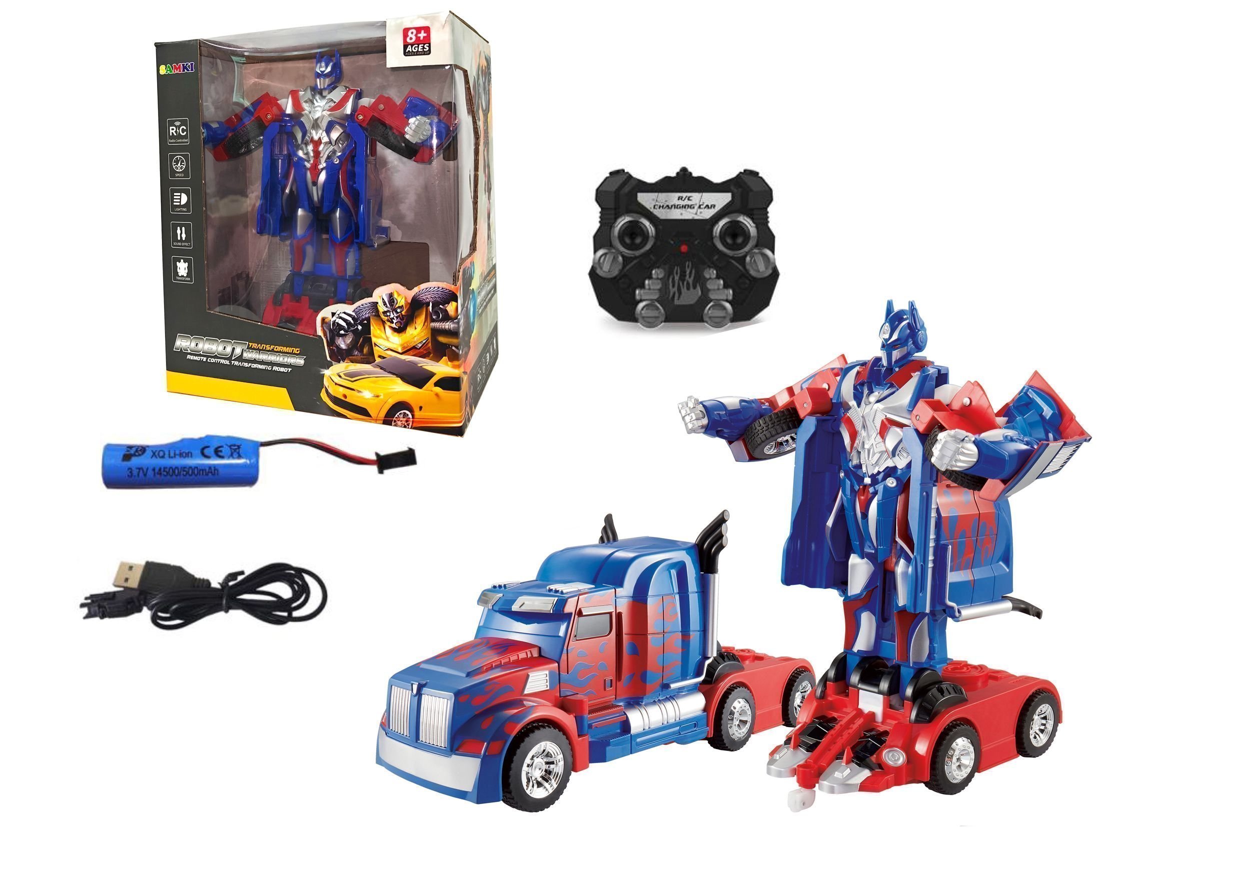 Φωτογραφία προϊόντος: Blue Toys R/C Ρομπότ Νταλίκα Μπλε-Κόκκινο ΝοTT671 (MKU448907)
