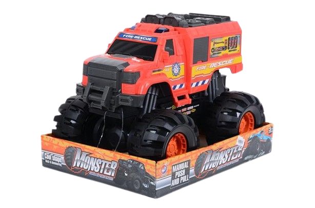 Φωτογραφία προϊόντος: Blue Toys Όχημα Friction Monster Off Road Πυρόσβεσης (MKJ811825)
