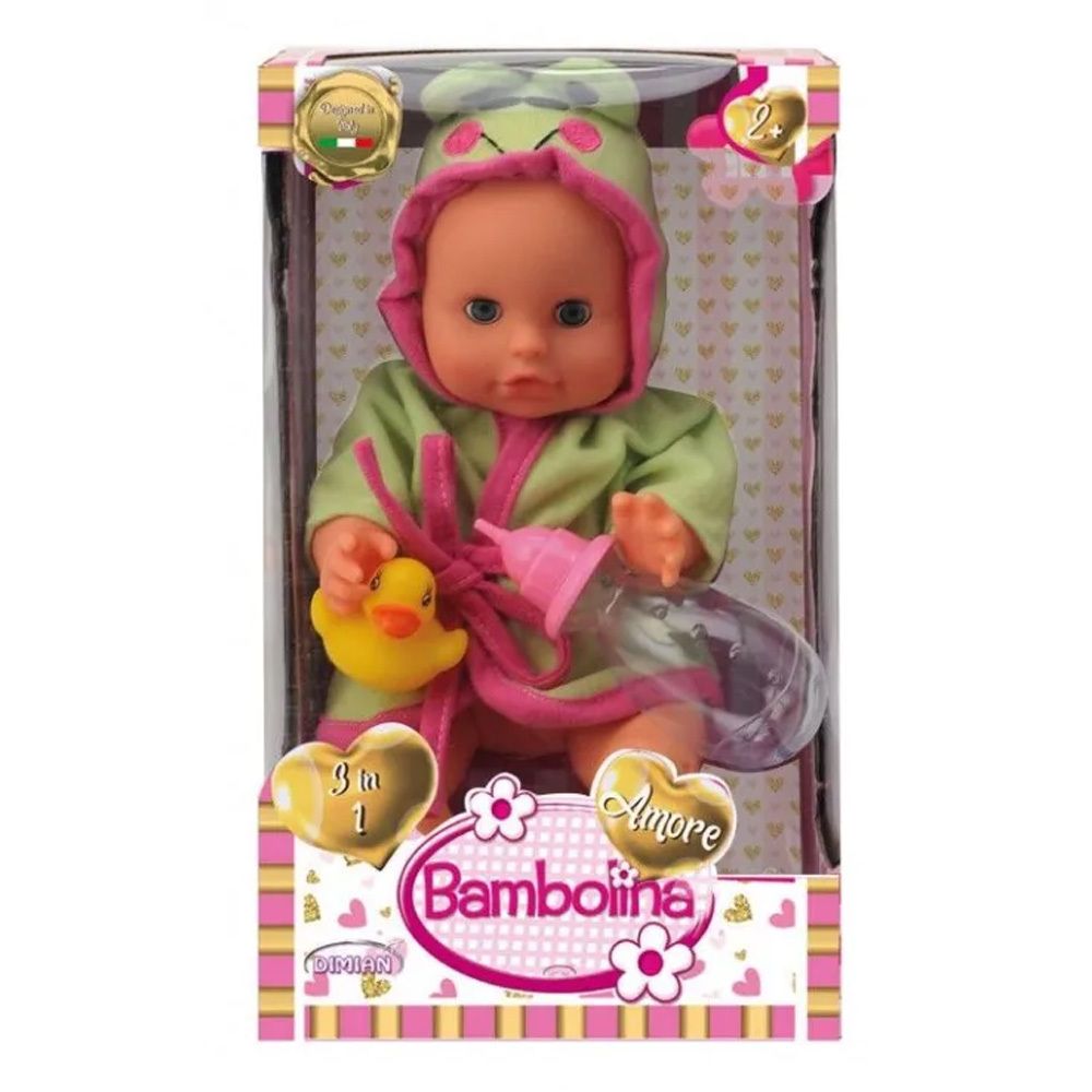 Φωτογραφία προϊόντος: Just Toys Bambolina Amore Μπουρνουζακι (BD1811)