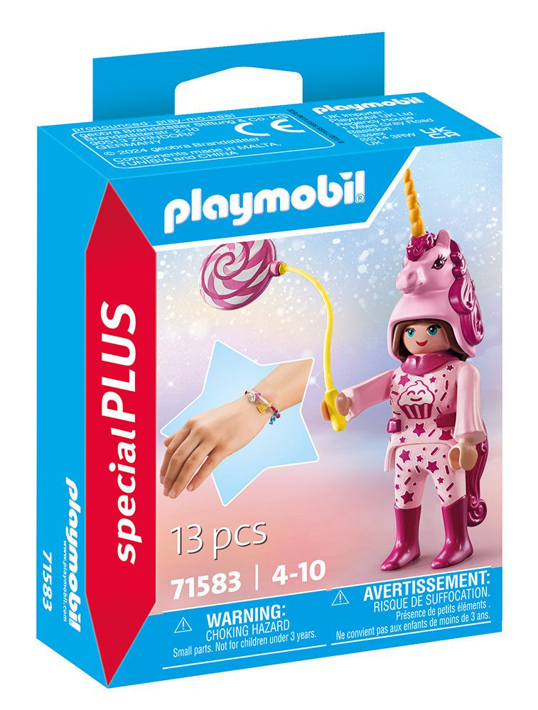 Φωτογραφία προϊόντος: Playmobil Special Plus Κοριτσάκι Ντυμένο Μονόκερος (71583)