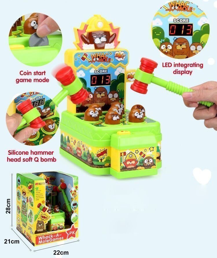 Φωτογραφία προϊόντος: Blue Toys Επιτραπέζιο Τυφλοπόντικας Με Φως (MKL373478)