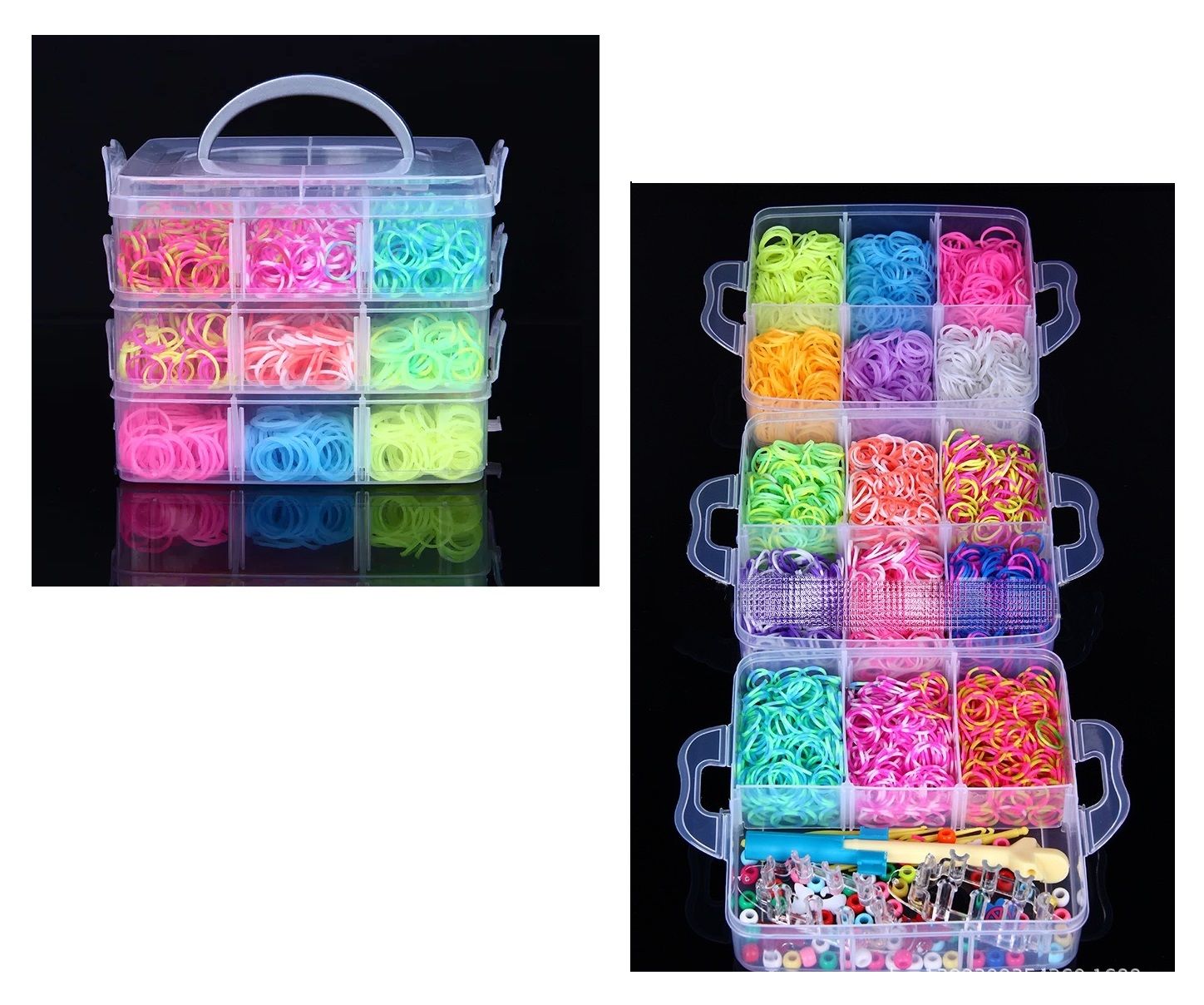 Φωτογραφία προϊόντος: Blue Toys Σετ Ομορφιάς Loom Bands Σε Τσαντάκι (MKN832917)
