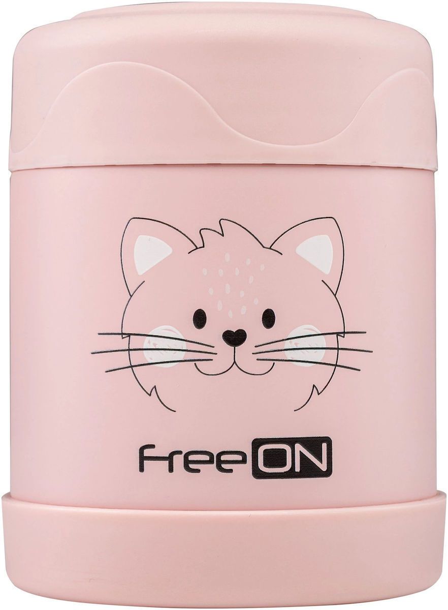 Φωτογραφία προϊόντος: FreeOn Θερμός Φαγητού 350ml Ροζ (380722)