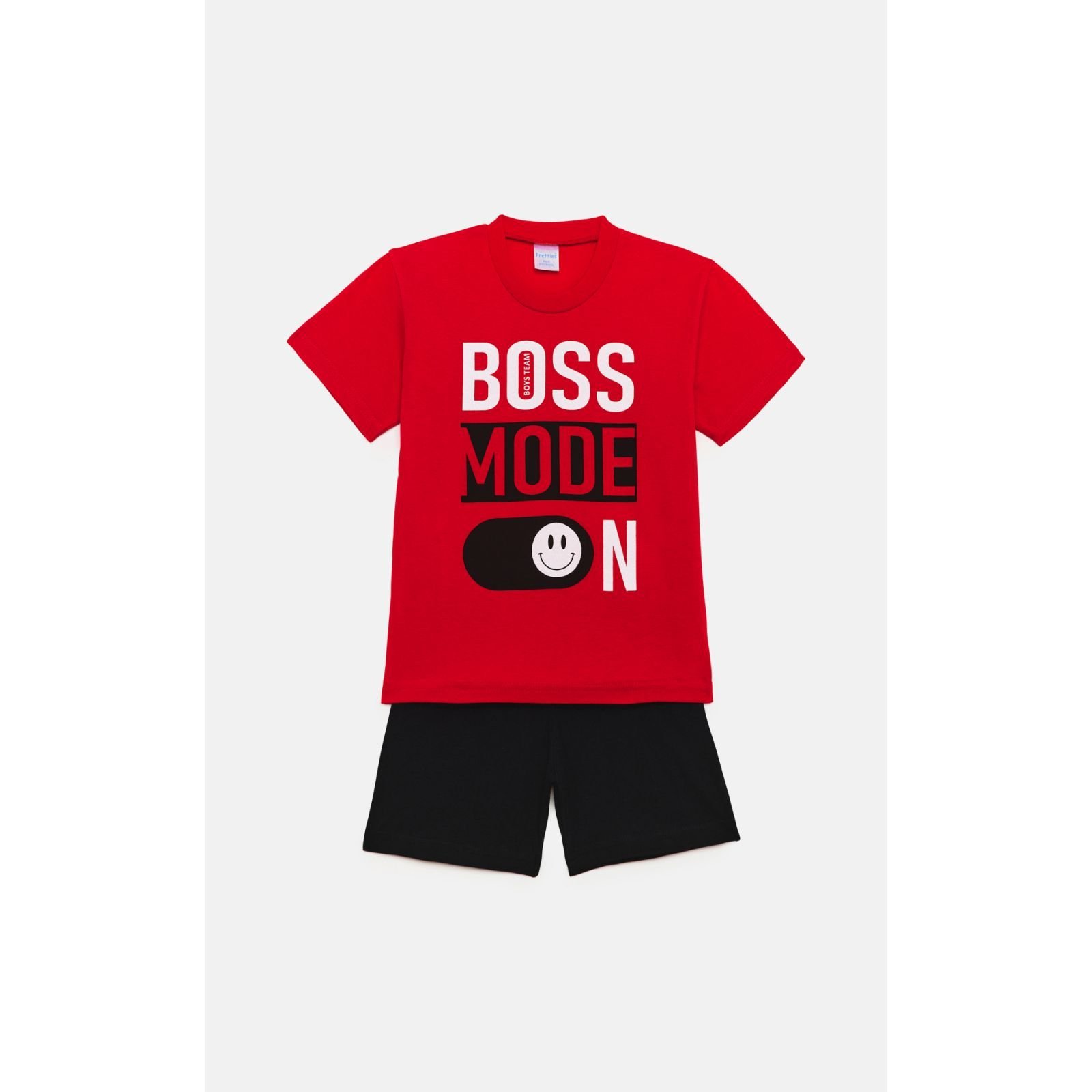 Φωτογραφία προϊόντος: Pretty baby Eleten Πυτζάμα Boss Mode Κόκκινο-Μαύρο (65388-01-53)