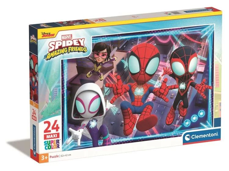 Φωτογραφία προϊόντος: Clementoni Παζλ Maxi 24 Spidey Και Οι Απίθανοι Φίλοι Του (1200-28527)