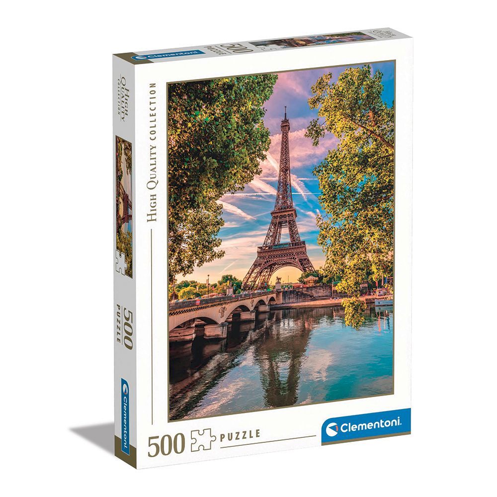 Φωτογραφία προϊόντος: Clementoni Παζλ High Quality 500 Along The Seine (1220-35524)