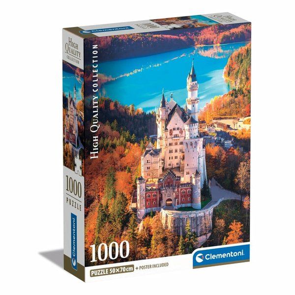 Φωτογραφία προϊόντος: Clementoni Παζλ High Quality 1000 Neuschwanstein (1220-39909)
