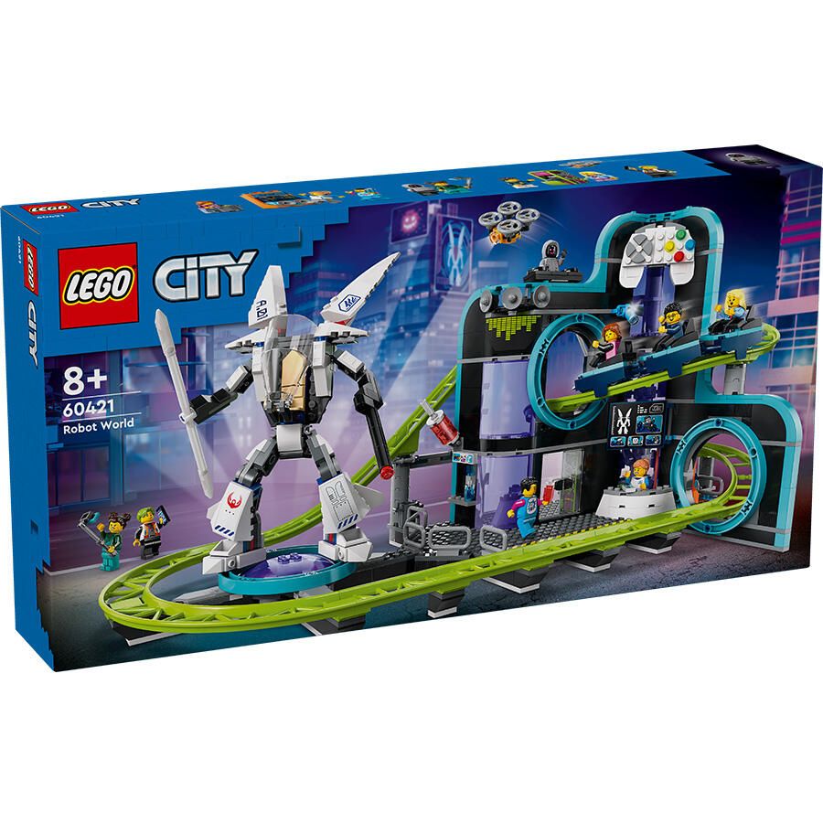 Φωτογραφία προϊόντος: Lego My City Robot World Roller Coaster Park (60421)